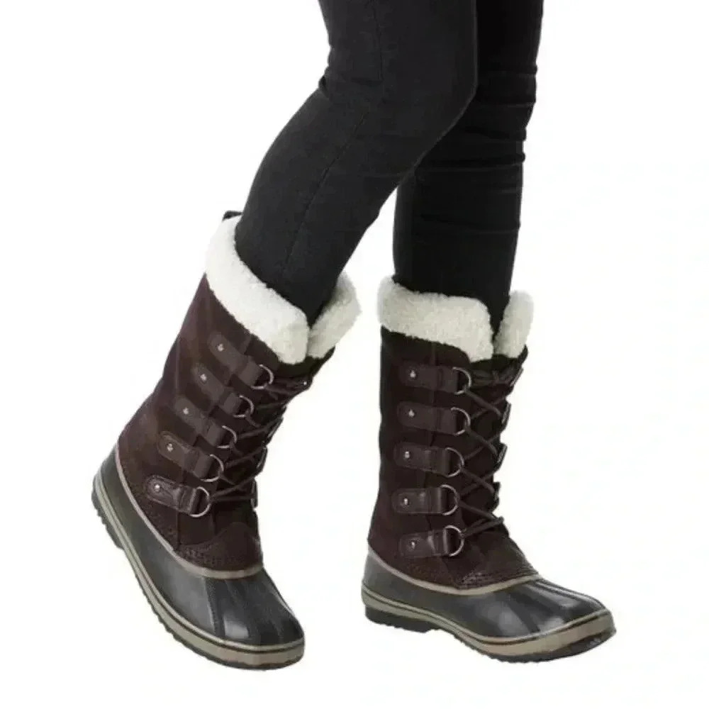 Sorel Women's‎ Joan of Arctic  Black  high Boots Sz 8